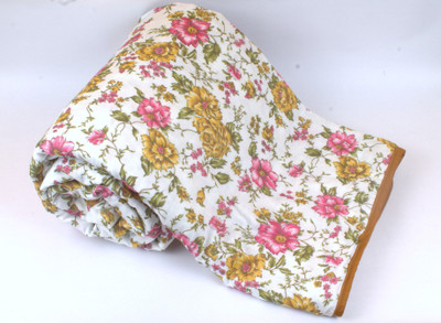 43% OFF on Aransa Checkered Single Quilt(Cotton, Multicolor) 43% OFF on Aransa Checkered Single Quilt(Cotton, Multicolor)