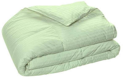 11% OFF on Misr Striped Double Quilt(Microfiber, Green) 11% OFF on Misr Striped Double Quilt(Microfiber, Green)