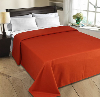 

Super India Plain  Coral Blanket(Polyester, Orange