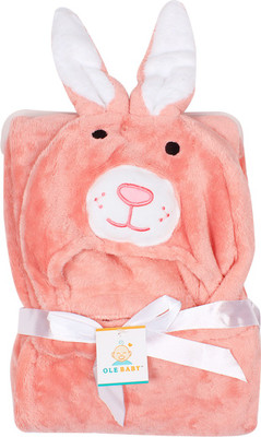 

Ole Baby Plain  Mink Blanket(Microfiber, Orange