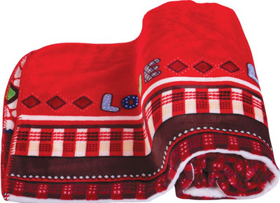 

MeeMee Animal  Blanket(Microfiber, Red