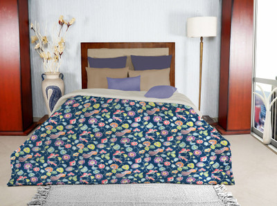 

Solaj Printed Double Comforter(Microfiber, Multicolor)