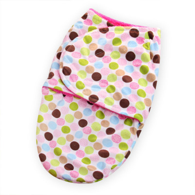 

Baby Bucket Printed  Blanket(Microfiber, Pink