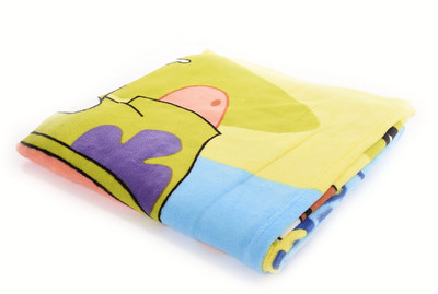 

Baby Bucket Cartoon  Coral Blanket(Polyester, Yellow