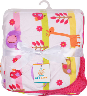 

Ole Baby Abstract  Mink Blanket(Polyester, Red