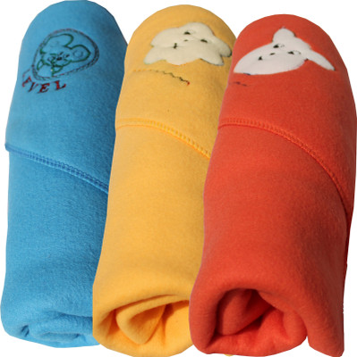 

My NewBorn Cartoon  Blanket(Polyester, Red, Beige, Light Blue, Beige;light blue;red