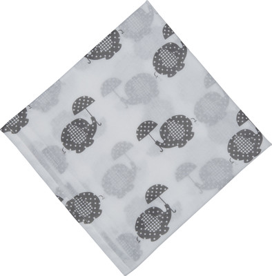 

Brother Baby Animal  Swadding Baby Blanket(Microfiber, White