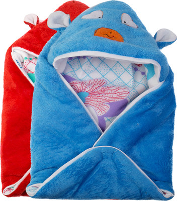 

Utc Garments Cartoon  Blanket(Microfiber, Light Blue, White, Red, Light blue;red;white