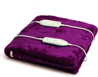 

Expressions Plain  Electric Blanket(Polyester, Purple