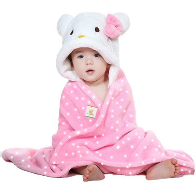 

Ole Baby Plain  Blanket(Fur, Pink