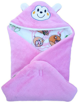 

Brandonn Printed  Blanket(Microfiber, Pink