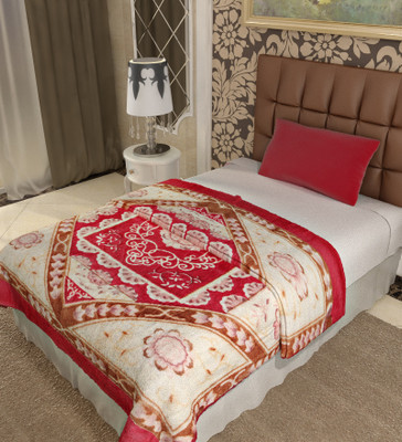 

Home Candy Floral  Mink Blanket(Polyester, Multicolor
