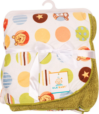 

Ole Baby Abstract  Mink Blanket(Polyester, Green