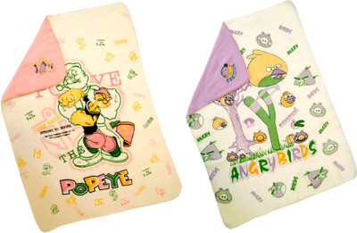 

My NewBorn Cartoon  Blanket(Polyester, Multicolor