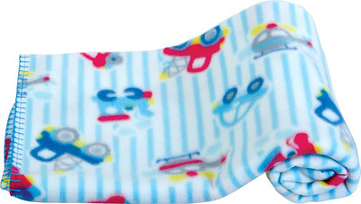 

MeeMee Printed  Blanket(Microfiber, Blue