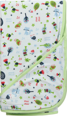 

MeeMee Printed  Blanket(Microfiber, Green