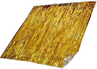 

Aazos Plain  Blanket(Microfiber, Gold