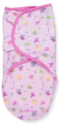 

Summer Infant, Inc. Cartoon  Swadding Baby Blanket(Microfiber, Pink