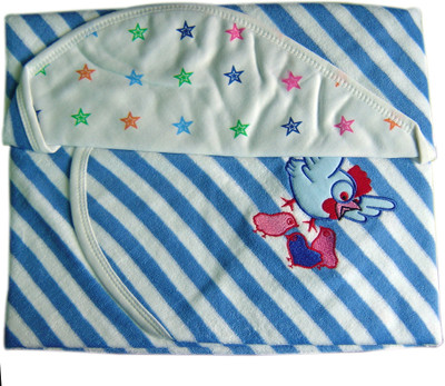 6% OFF on Tiny Care Checkered Single Blanket(Cotton, Blue) 6% OFF on Tiny Care Checkered Single Blanket(Cotton, Blue)