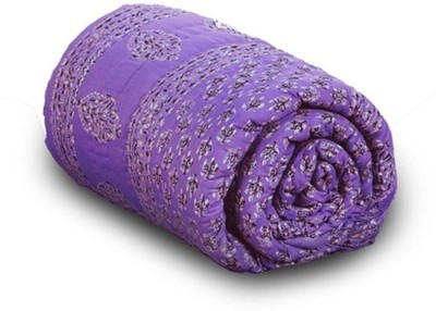 

Sellstra Floral  Comforter(Cotton, Purple