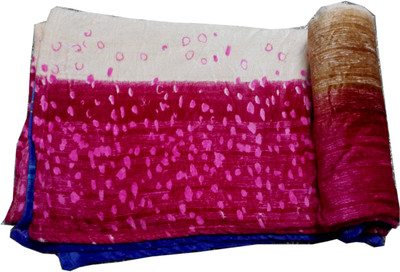 

Trendy Home Floral  Coral Blanket(Cotton, Pink, Blue, Blue;pink
