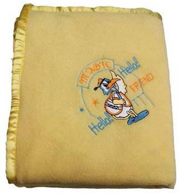 

Gargshope Cartoon  Coral Blanket(Polyester, Yellow
