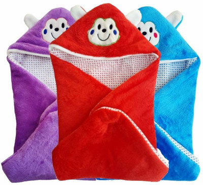 

Brandonn Abstract  Hooded Baby Blanket(Microfiber, Multicolor