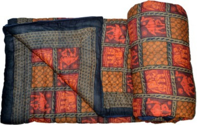 

Marwal Checkered  Comforter(Cotton, Multicolor