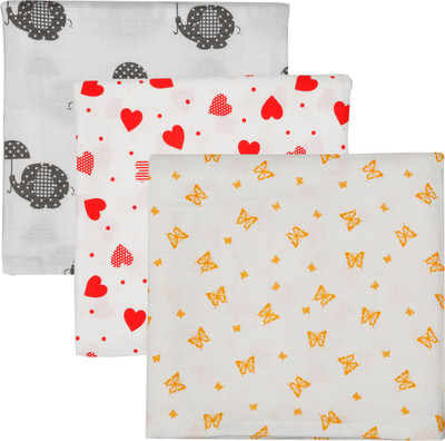 Brother Baby Motifs  Blanket(Microfiber, White