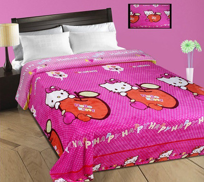 

SINGHS VILLAS DECOR Cartoon  Blanket(Microfiber, Multicolor