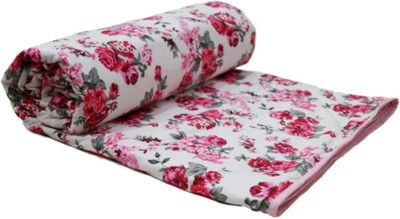 

Snuggle Floral  Blanket(Cotton, Multicolor