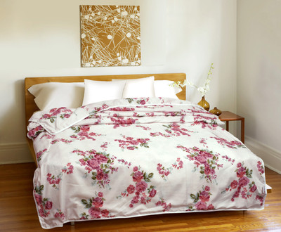 

CURL UP Floral  Dohar(Polyester, Multicolor