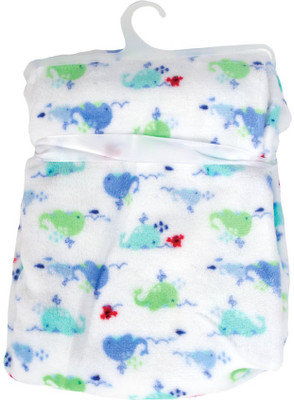 

MeeMee Printed  Blanket(Microfiber, Blue