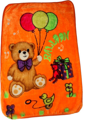 

Amita Home Furnishing Cartoon  Blanket(Microfiber, Orange