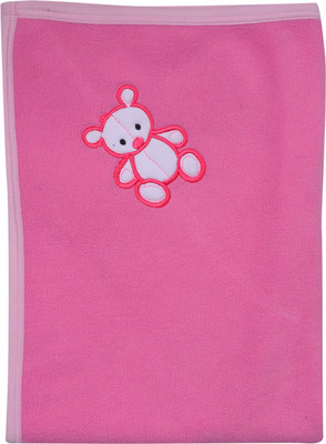 

Bio Kid Embroidered  Blanket(Polyester, Light Pink