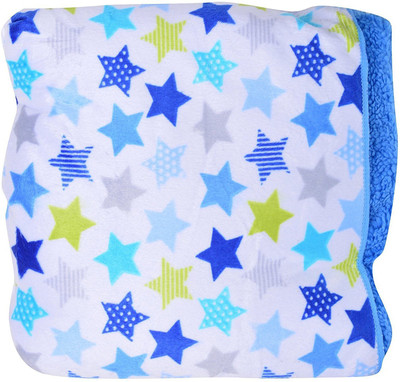 

Baby Bucket Printed  Blanket(Microfiber, White