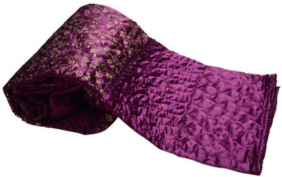 

Kamyaart Floral  Comforter(Microfiber, Purple