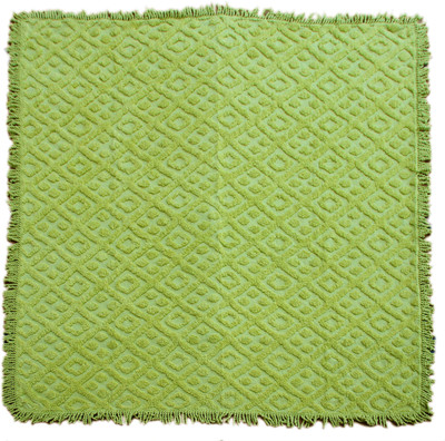 

Saral Home Geometric  Coral Blanket(Cotton, Green