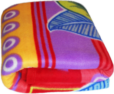 

Livingcreation Printed Single Coral Blanket(Polyester, Multicolor)