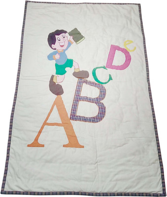 

Hugs N Rugs Embroidered  Comforter(Cotton, Multicolor