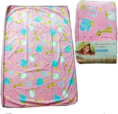 

Baby Basics Cartoon  Blanket(Polyester, Pink