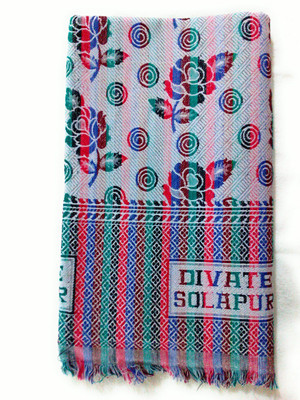 

Cotton Colors Floral  Top Sheet(Cotton, Multicolor