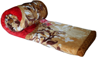 

Snuggle Floral  Mink Blanket(Microfiber, Multicolor