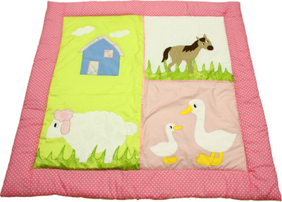 15% OFF on Cosybaby Polka Single Comforter(Cotton, Multicolor)