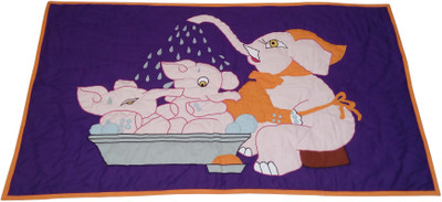

Hugs N Rugs Embroidered  Comforter(Cotton, Multicolor
