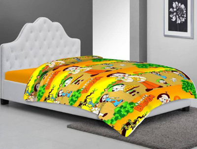 

Frabjous Cartoon  Dohar(Poly Cotton, Yellow