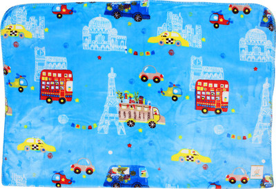 

Ole Baby Abstract  Mink Blanket(Polyester, Blue