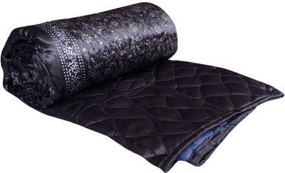 

Chelsi Printed Double Comforter(Microfiber, Brown)