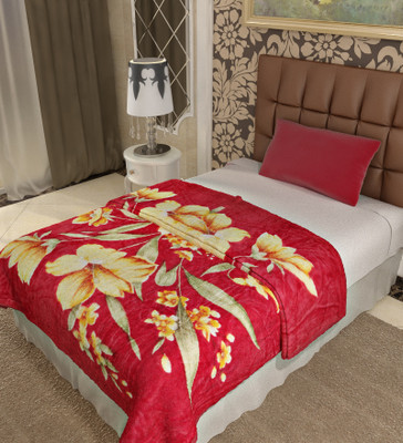 

Home Candy Floral  Mink Blanket(Polyester, Multicolor