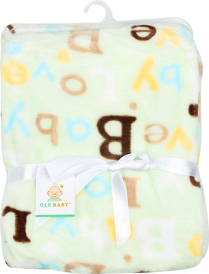 

Ole Baby Abstract  Blanket(Fur, Green